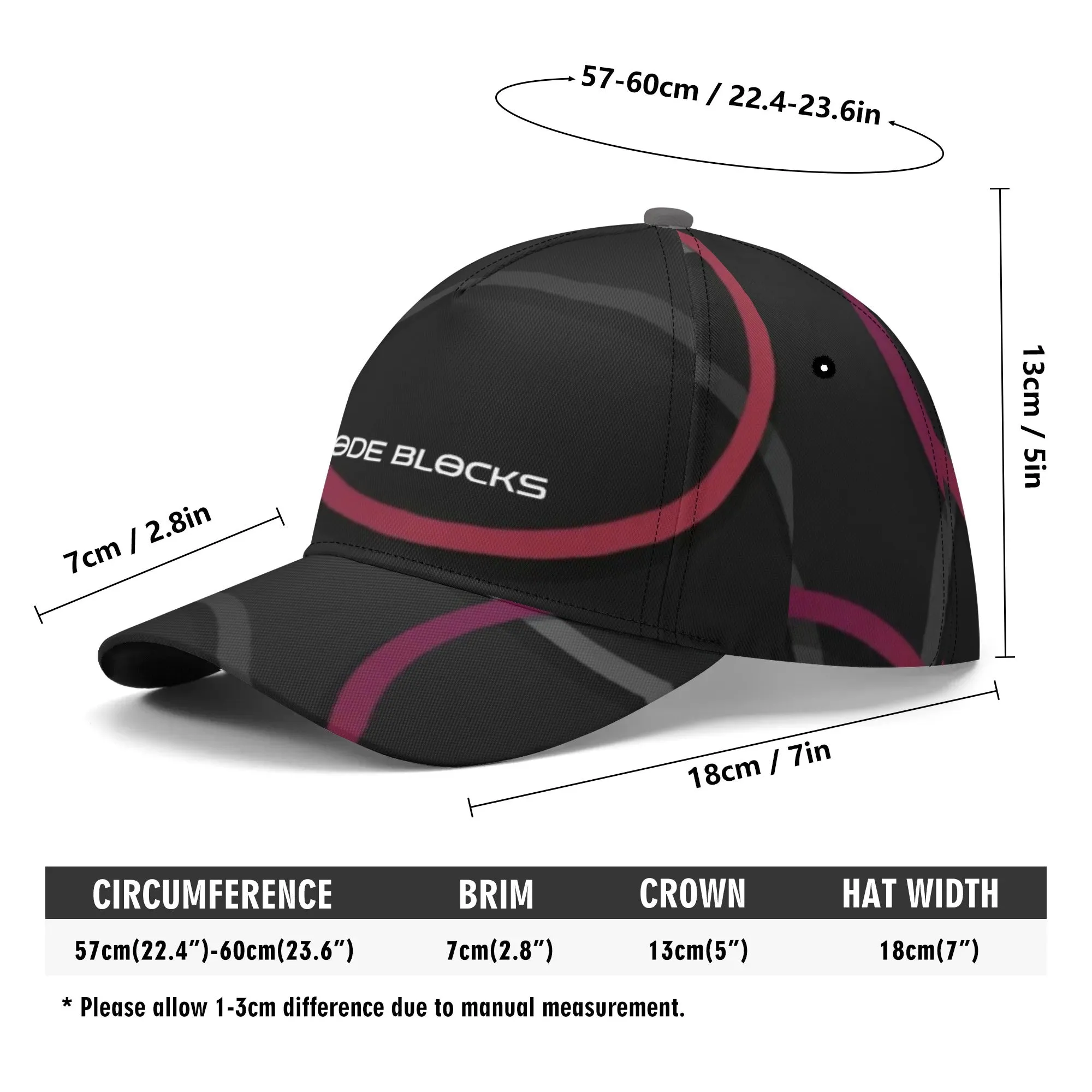 All-over Print Baseball Cap
