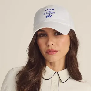 Angelique Dad Cap White