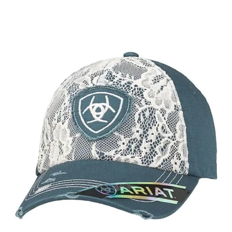 Ariat® Women's Lace Front Logo Ball Cap