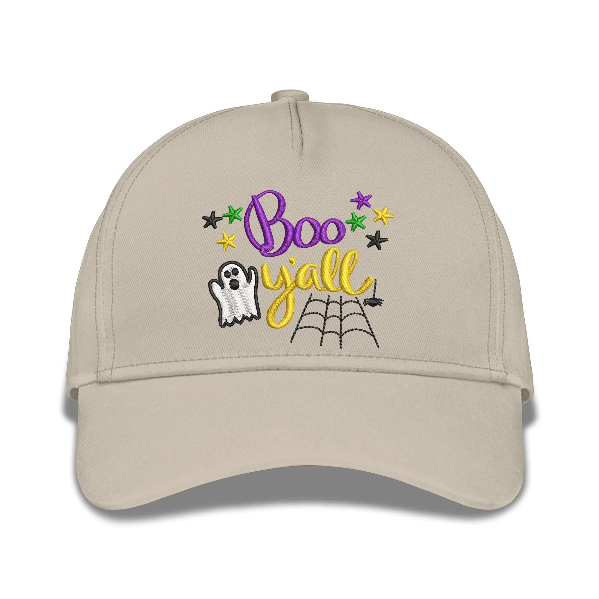 Boo Yall Embroidered Baseball Caps