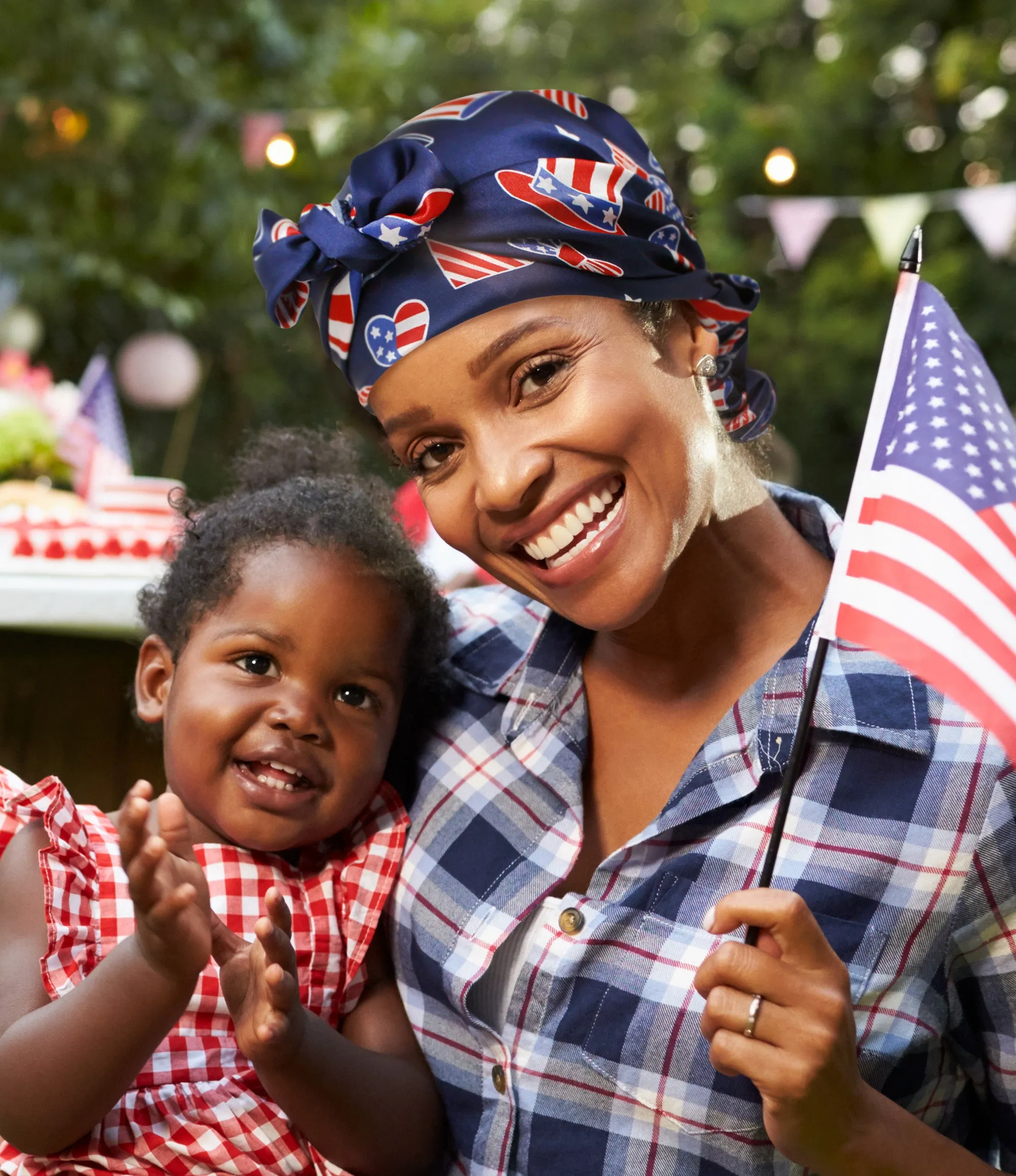 [BUY IN BULK] LIGHTWEIGHT USA FLAG THEMED SQUARE SCARF 35" X 35" -USA Hats