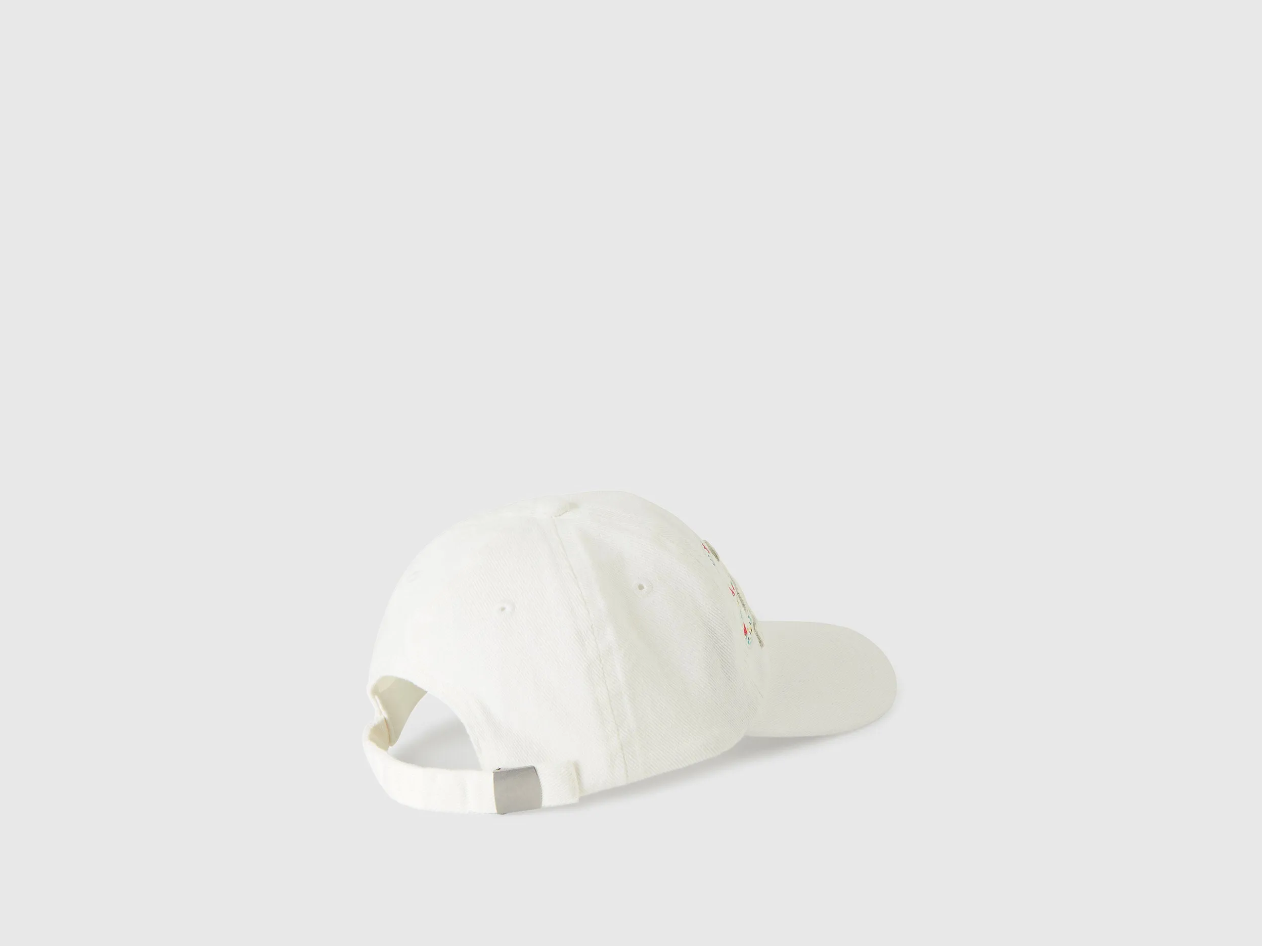 CAP WITH DENIM LOOK PRINT