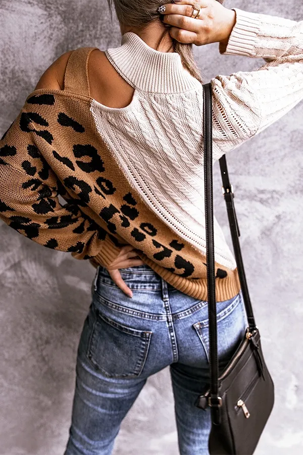 Casual Wear Mandarin Collar Sweater