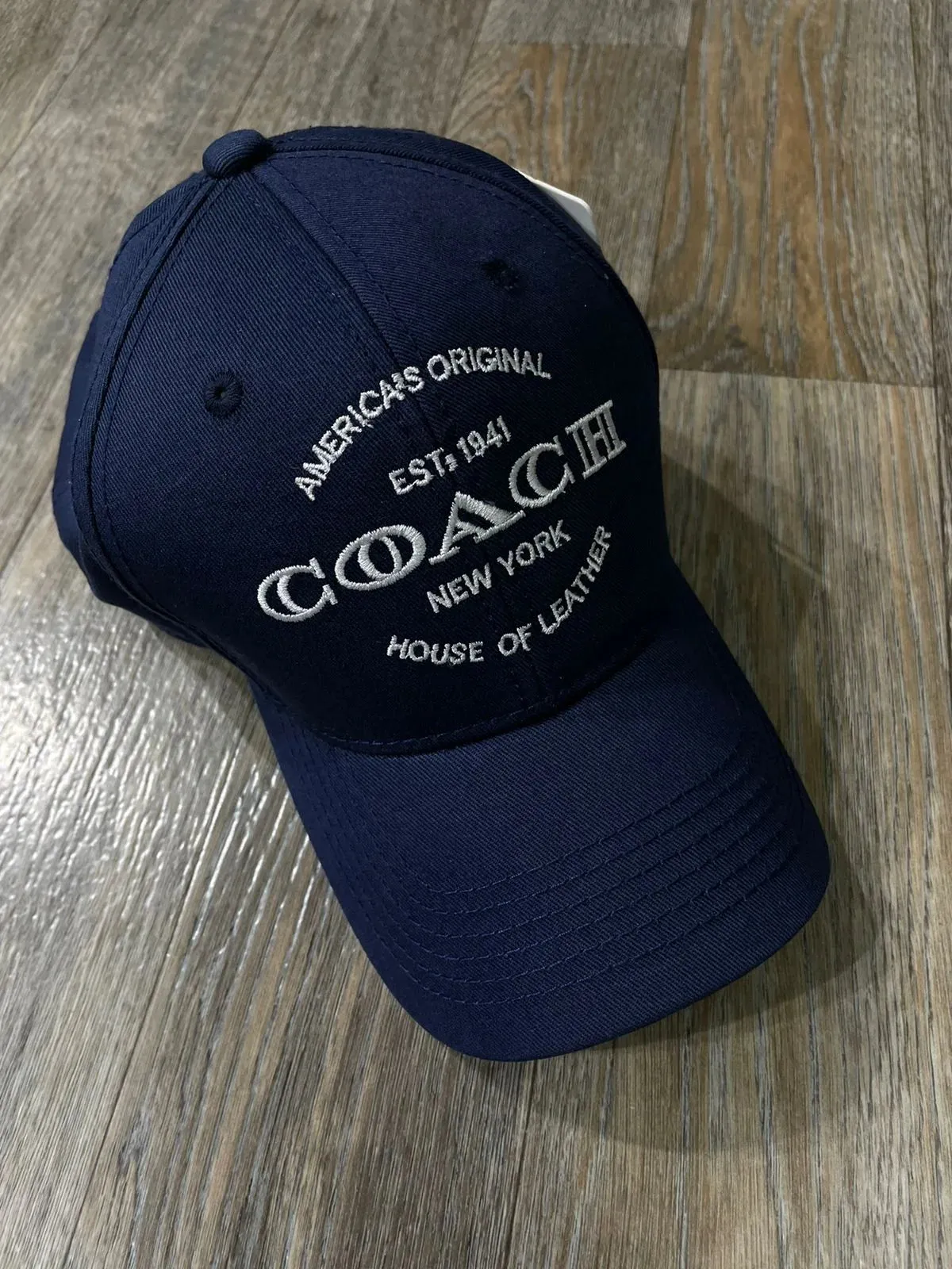 COACH || Coach 1941 House Of Leather Silk Bandana in Blue Cap