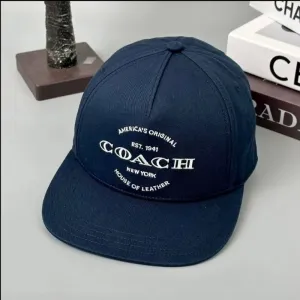 COACH || Coach 1941 House Of Leather Silk Bandana in Blue Cap
