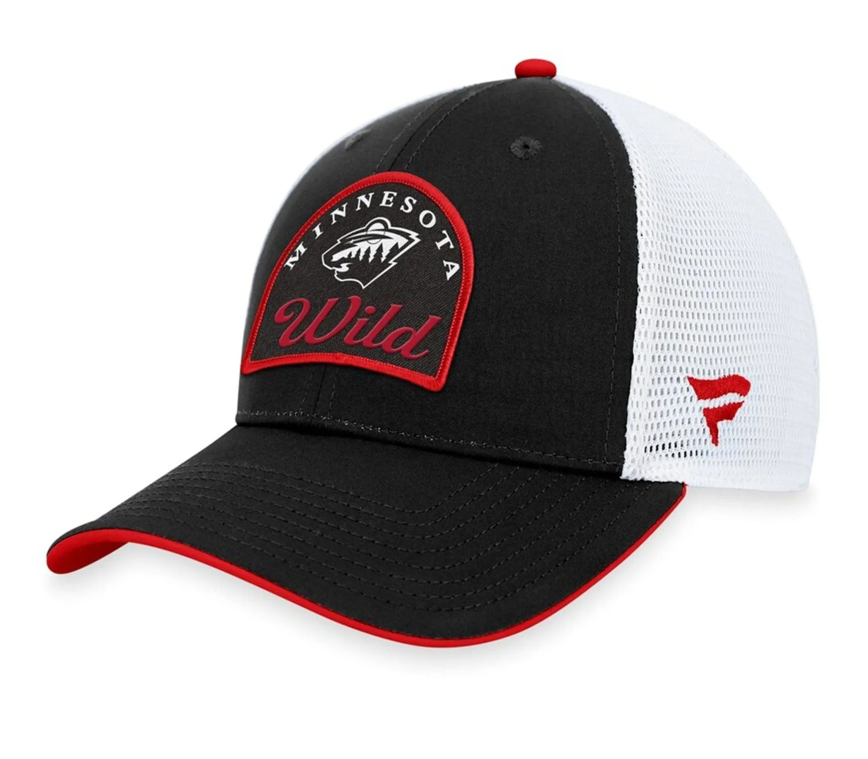 Fanatics Fundamental Structured Trucker Hat - Minnesota Wild