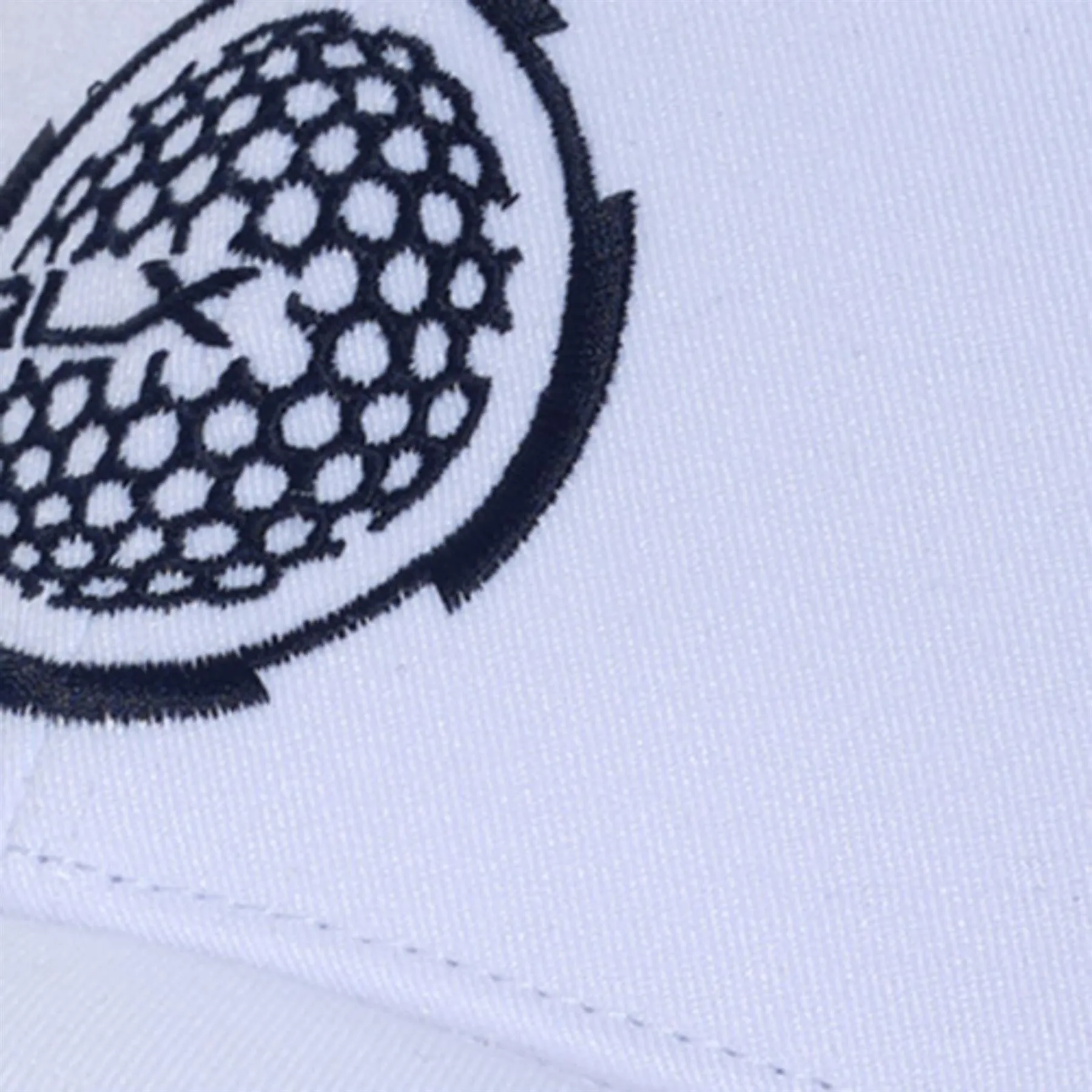 Golf Ball Cap White