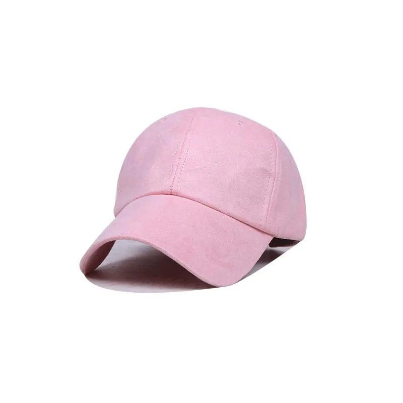 High Quality Female Suede Snapback Baseball Caps Fashion Gorras Fur Golf Cap Hip Hop Flat Hat Men Bone For Men Women