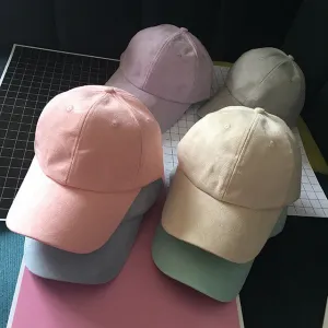 High Quality Female Suede Snapback Baseball Caps Fashion Gorras Fur Golf Cap Hip Hop Flat Hat Men Bone For Men Women