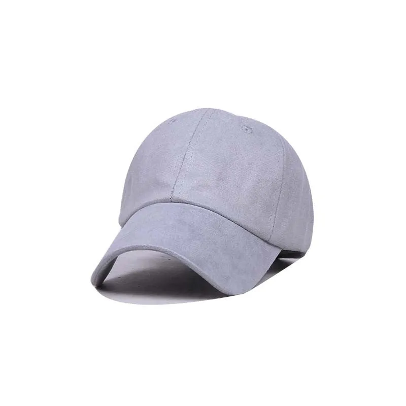 High Quality Female Suede Snapback Baseball Caps Fashion Gorras Fur Golf Cap Hip Hop Flat Hat Men Bone For Men Women
