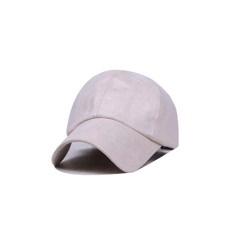 High Quality Female Suede Snapback Baseball Caps Fashion Gorras Fur Golf Cap Hip Hop Flat Hat Men Bone For Men Women