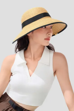 Horizon - Women's Wide Brim Sun Straw Hat UPF50  AL717