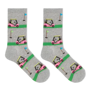 HOTSOX Women's Golf Cart Crew Socks