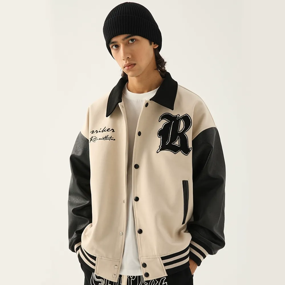 Japanese Loose Splicing Embroidery Jacket