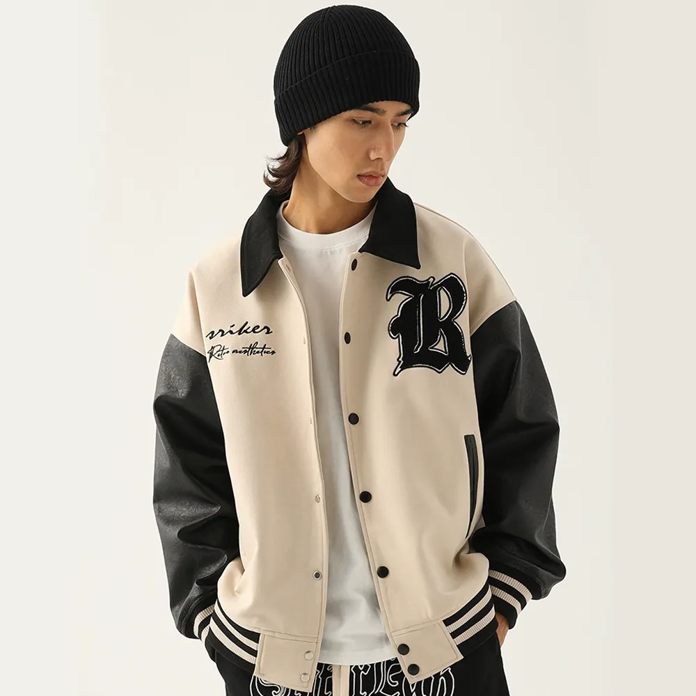 Japanese Loose Splicing Embroidery Jacket
