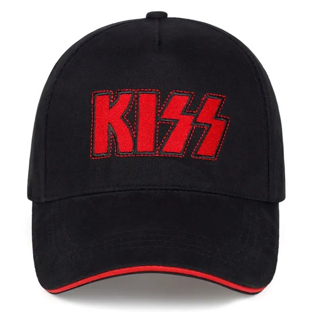 KISS embroidery baseball cap men women SJA9