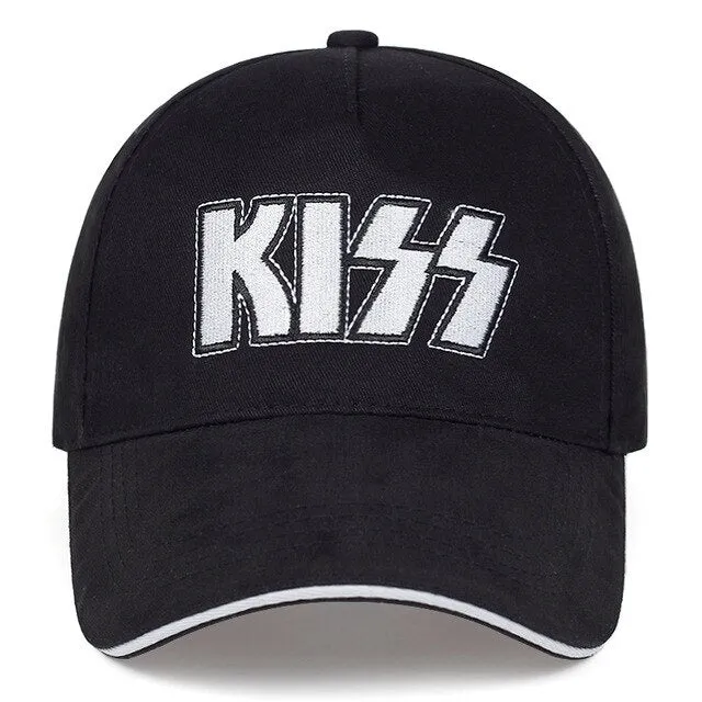 KISS embroidery baseball cap men women SJA9