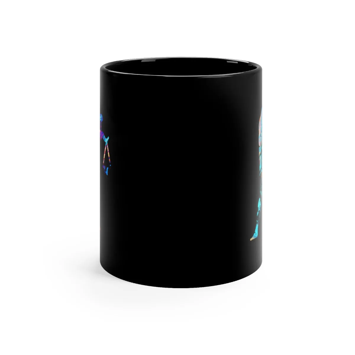 Libra Zodiac Sign Black Mug 11oz