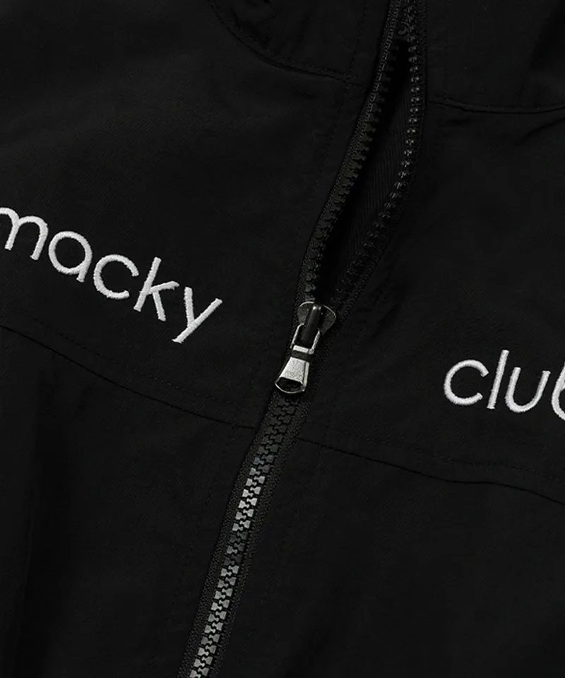 MACKY Golf: Front Zip-up Dress - Black