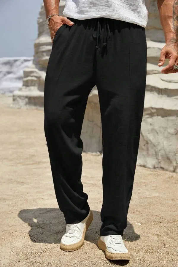 Men's Fashionable Simple Daily Knitted Casual Pants