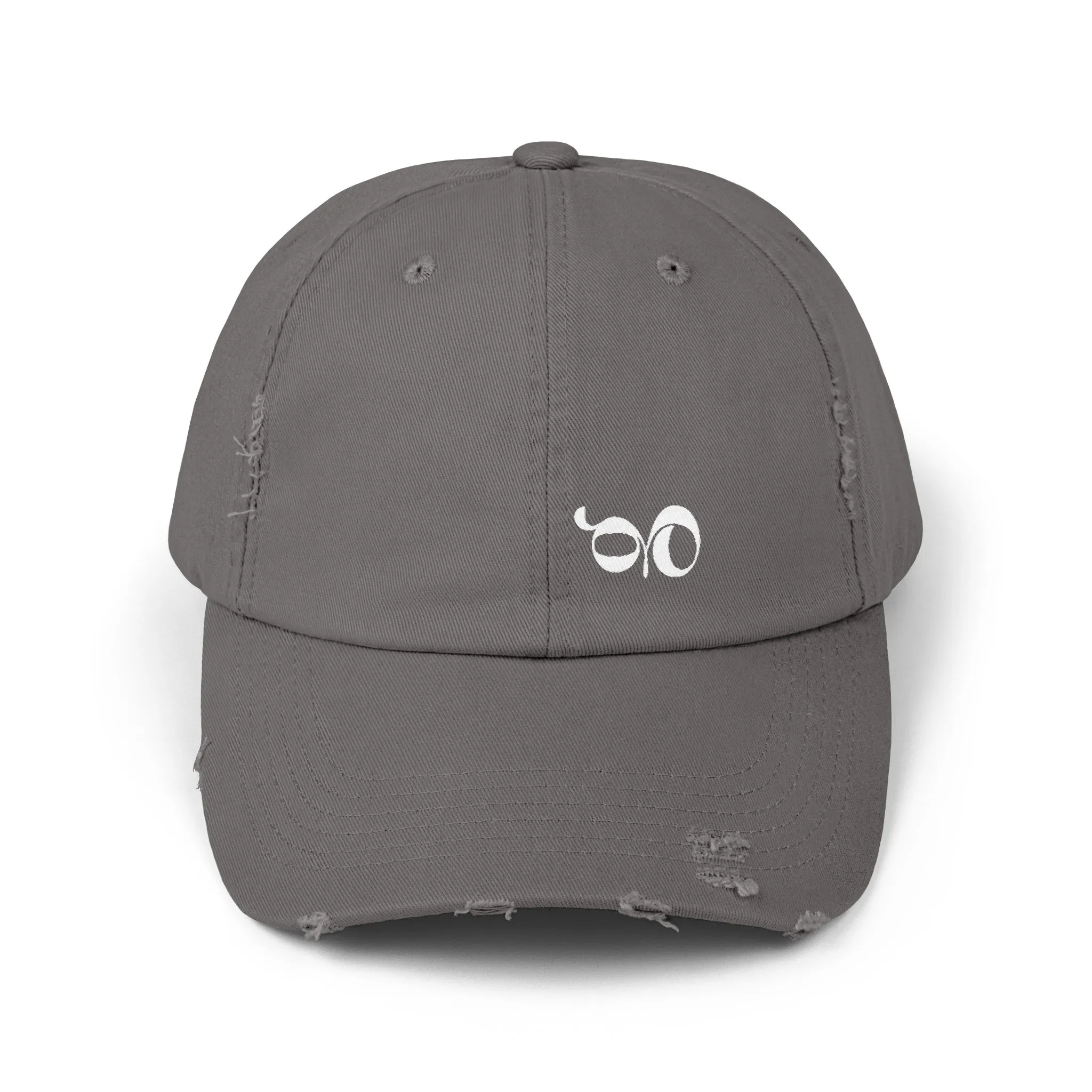 Nickel GBOS Logo Unisex Distressed Cap