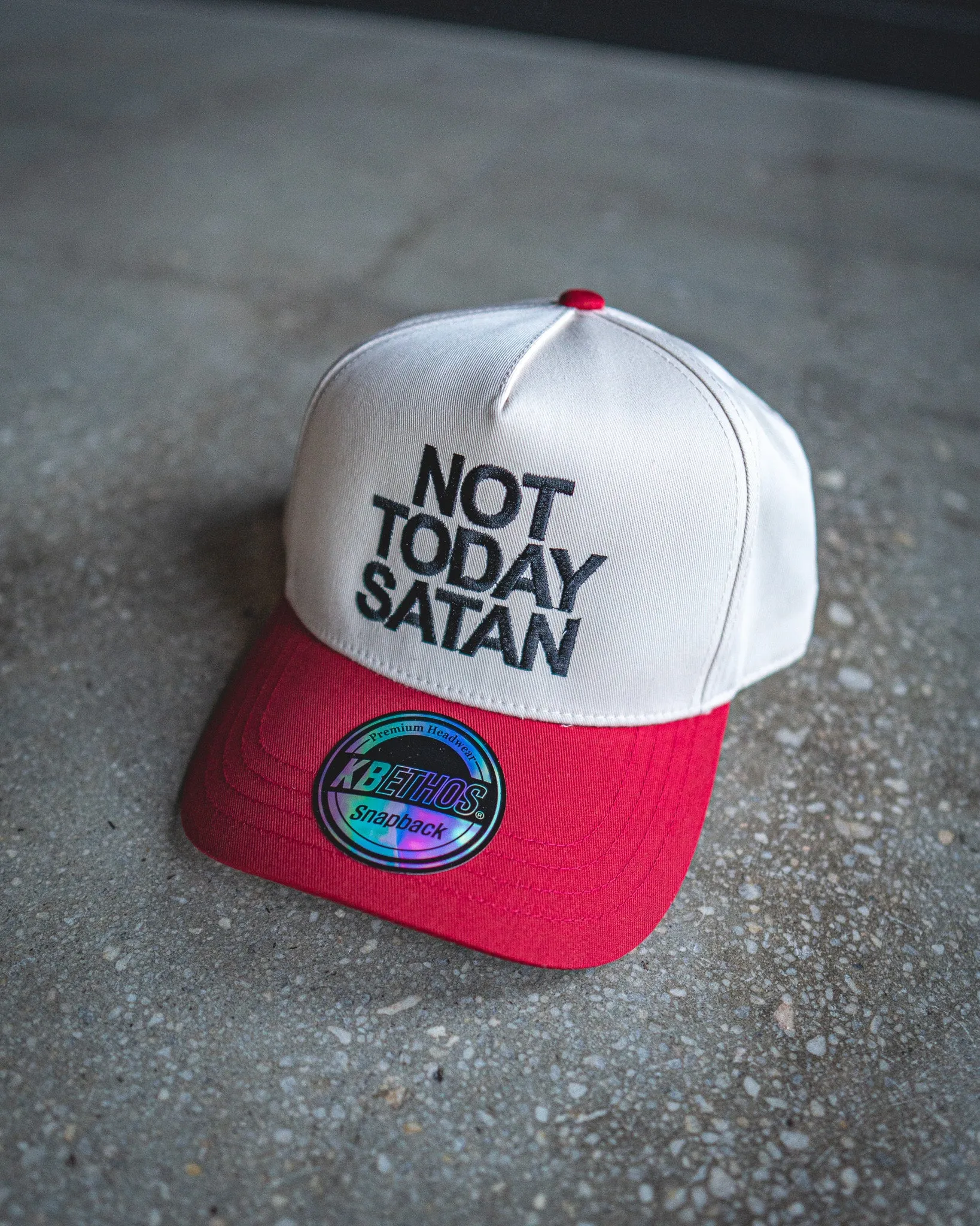 Not Today Satan Baseball Cap