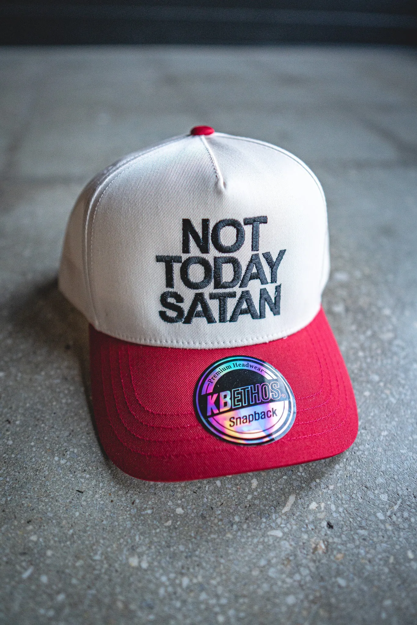 Not Today Satan Baseball Cap
