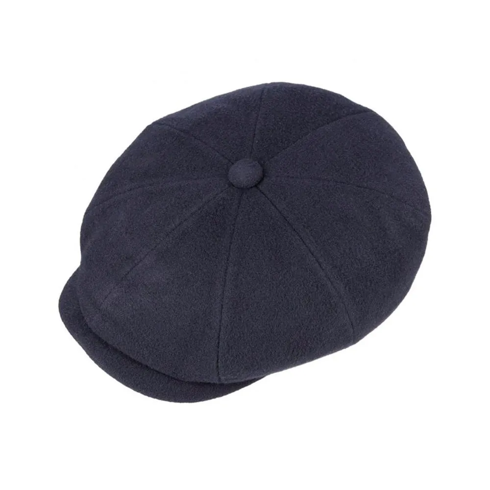 Stetson - Hatteras Noir - Sixpence/Flat Cap - Navy