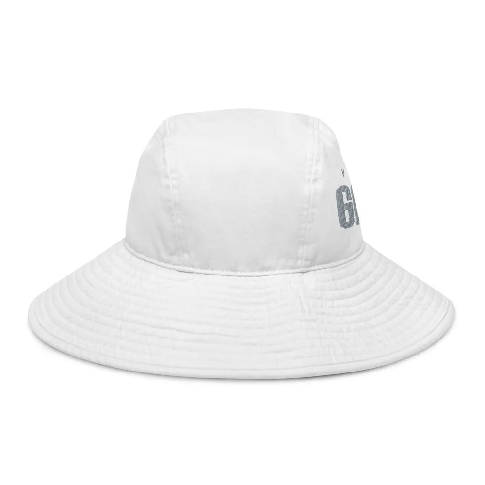 SWOLLEN-VOLLEYGASM Wide brim bucket hat