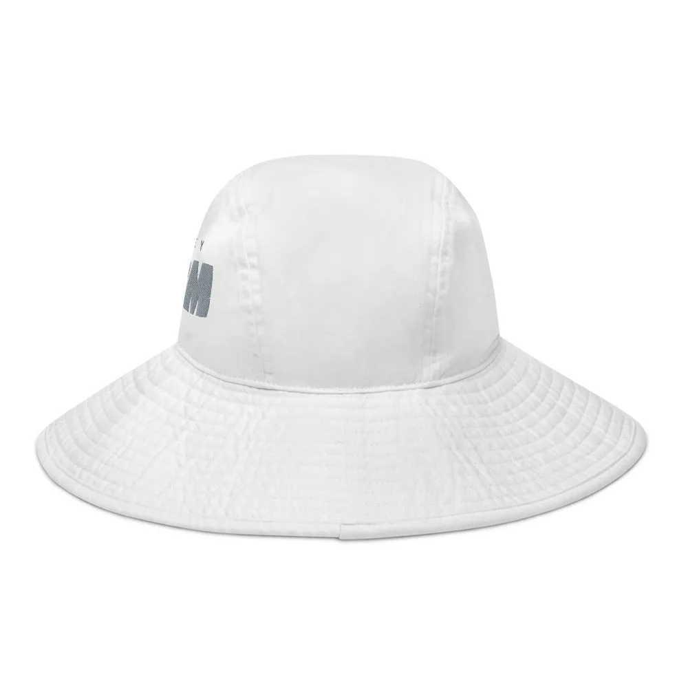 SWOLLEN-VOLLEYGASM Wide brim bucket hat