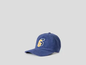 Unisex '65' Print Corduroy Baseball Cap